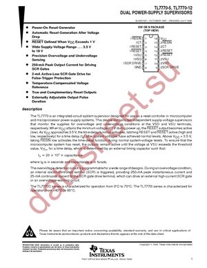 TL7770-12CDWR datasheet  